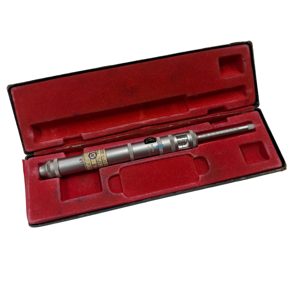 Hamilton Watch Co Kwik-Chek Hole Gage No 30 Vintage Precision Tool with Case
